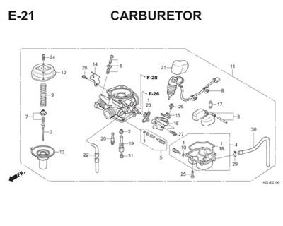 Katalog Suku Cadang Honda Spacy FI KZLN