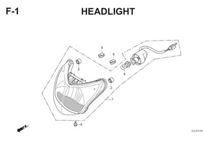 Katalog Suku Cadang Honda Spacy FI KZLN
