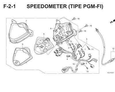 Katalog Suku Cadang Honda Spacy FI KZLN