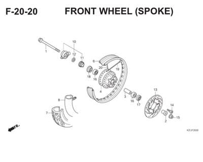 Katalog Suku Cadang Honda Spacy FI KZLN