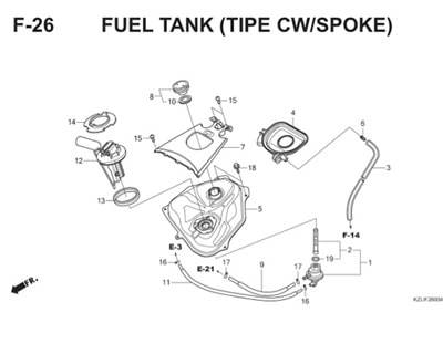 Katalog Suku Cadang Honda Spacy FI KZLN