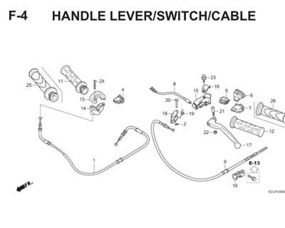 Katalog Suku Cadang Honda Spacy FI KZLN