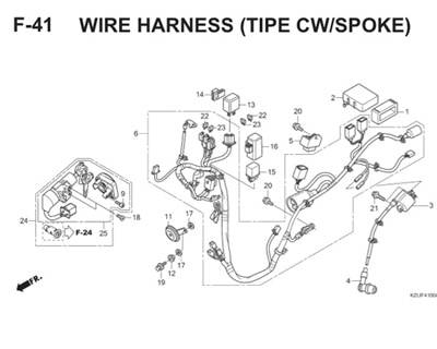 Katalog Suku Cadang Honda Spacy FI KZLN