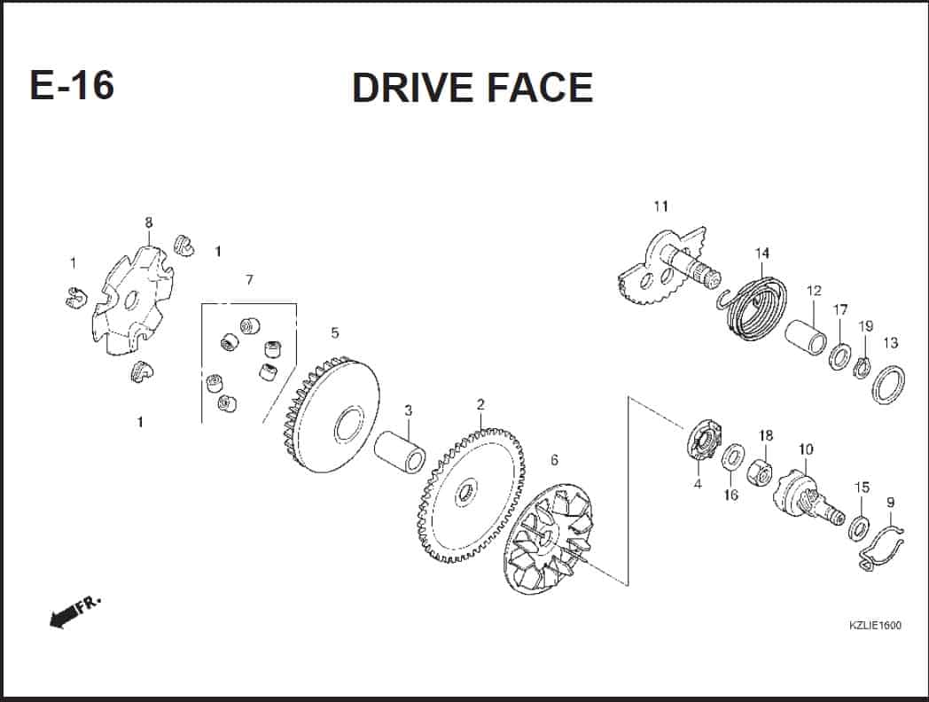 Katalog Suku Cadang Honda Spacy