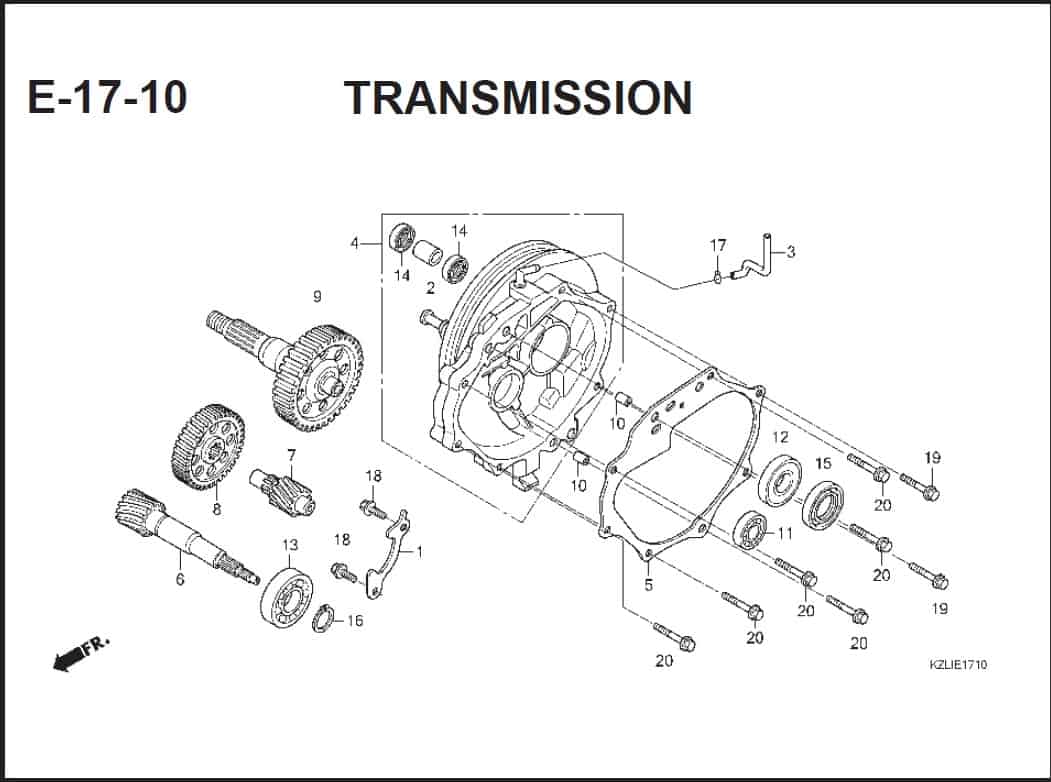 Katalog Suku Cadang Honda Spacy