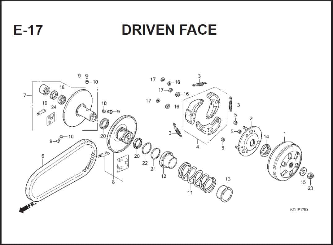 Katalog Suku Cadang Honda Spacy