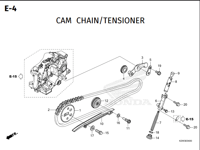 Katalog Suku Cadang Honda ST125 DAX