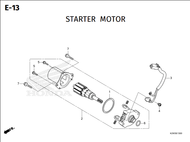 Katalog Suku Cadang Honda ST125 DAX