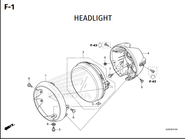 Katalog Suku Cadang Honda ST125 DAX