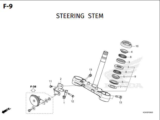 Katalog Suku Cadang Honda ST125 DAX