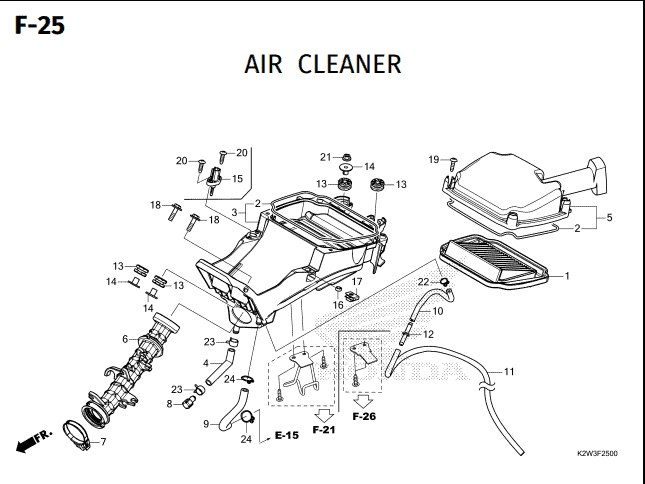 Katalog Suku Cadang Honda ST125 DAX