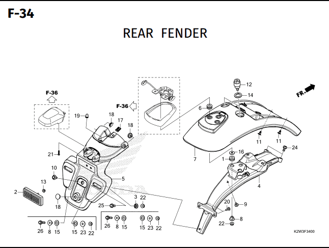 Katalog Suku Cadang Honda ST125 DAX