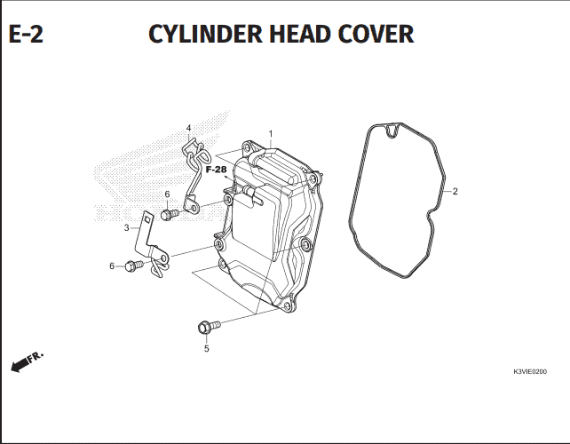 Katalog Suku Cadang Honda Stylo 160