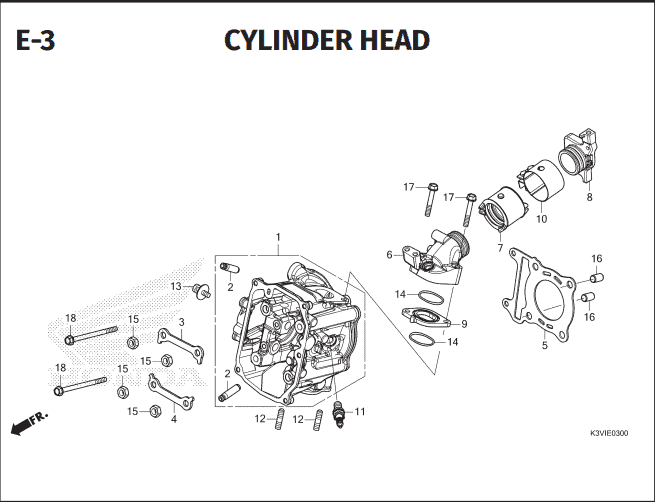 Katalog Suku Cadang Honda Stylo 160