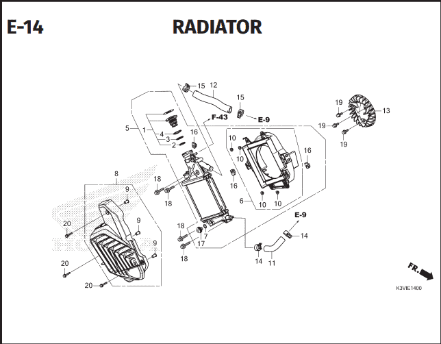 Katalog Suku Cadang Honda Stylo 160