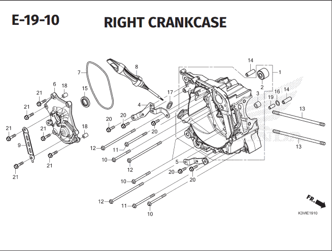 Katalog Suku Cadang Honda Stylo 160