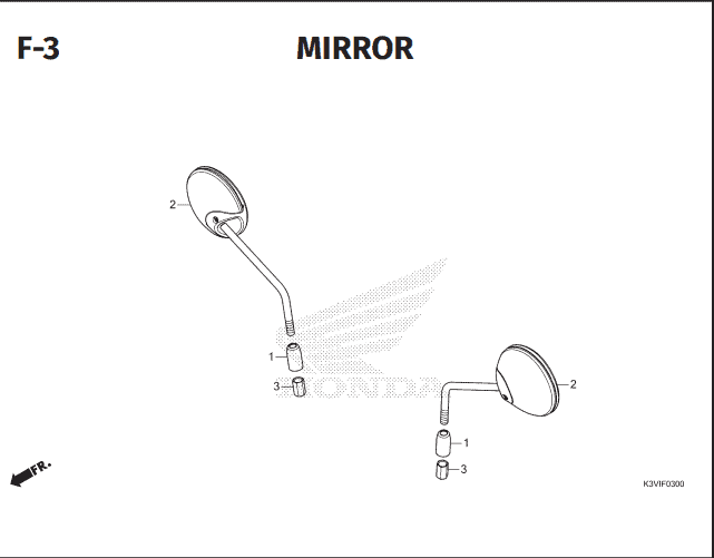 Katalog Suku Cadang Honda Stylo 160