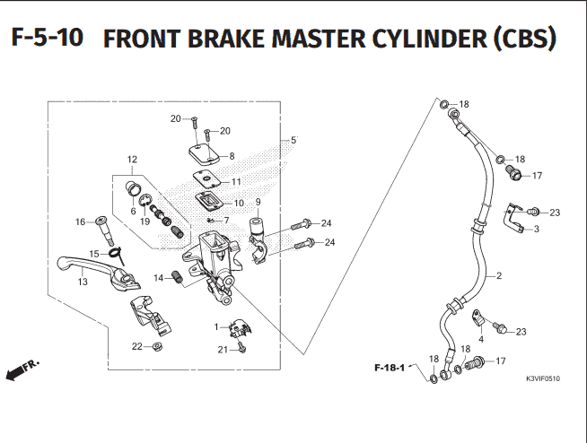 Katalog Suku Cadang Honda Stylo 160