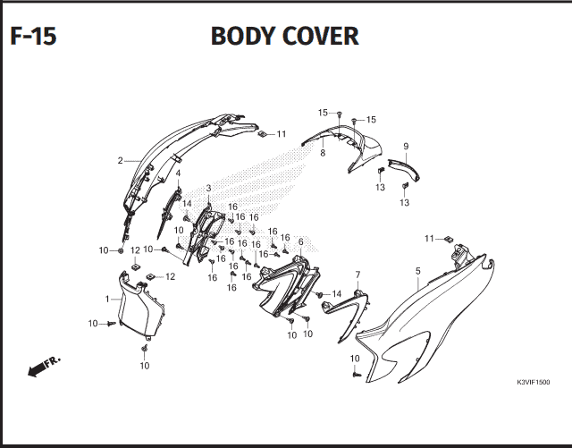 Katalog Suku Cadang Honda Stylo 160