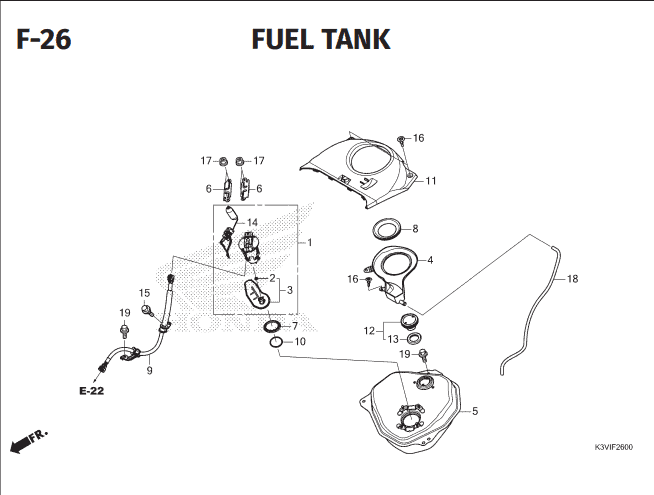 Katalog Suku Cadang Honda Stylo 160