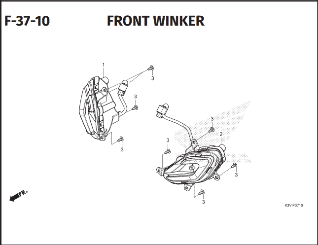 Katalog Suku Cadang Honda Stylo 160