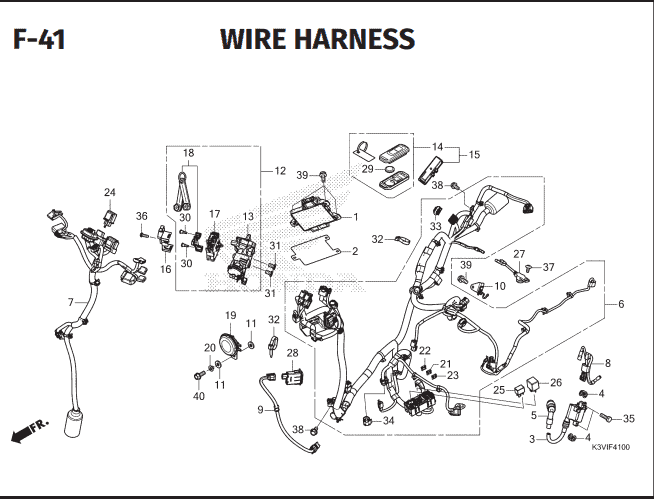 Katalog Suku Cadang Honda Stylo 160