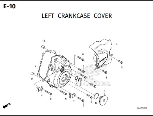 Katalog Suku Cadang Honda Super Cub 125
