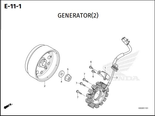 Katalog Suku Cadang Honda Super Cub 125