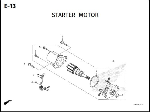 Katalog Suku Cadang Honda Super Cub 125