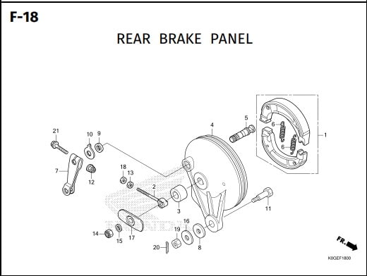 Katalog Suku Cadang Honda Super Cub 125