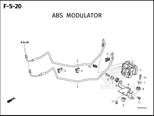 Katalog Suku Cadang Honda Super Cub 125