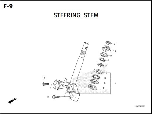 Katalog Suku Cadang Honda Super Cub 125