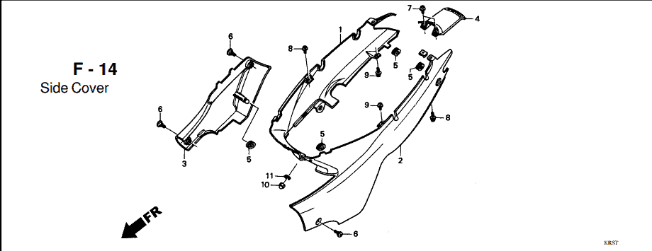 Katalog Suku Cadang Honda Supra FIT New