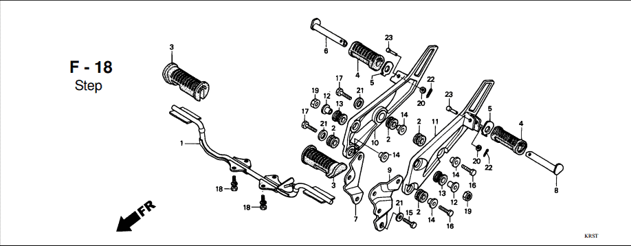Katalog Suku Cadang Honda Supra FIT New