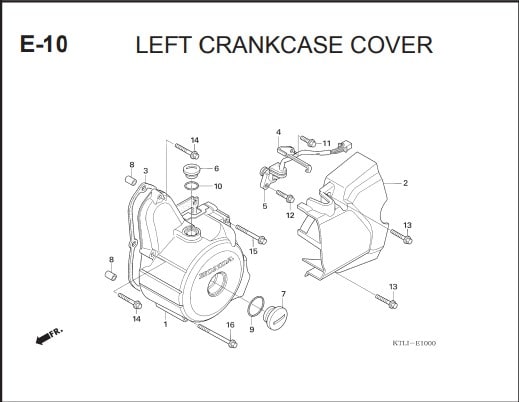 Katalog Suku Cadang Honda Supra FIT X