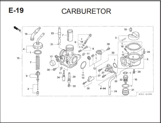Katalog Suku Cadang Honda Supra FIT X