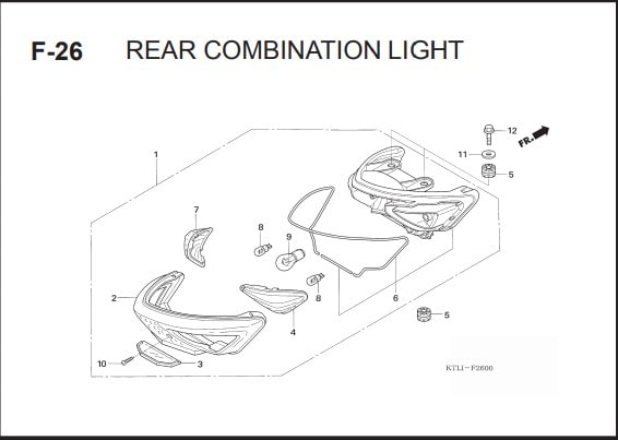 Katalog Suku Cadang Honda Supra FIT X