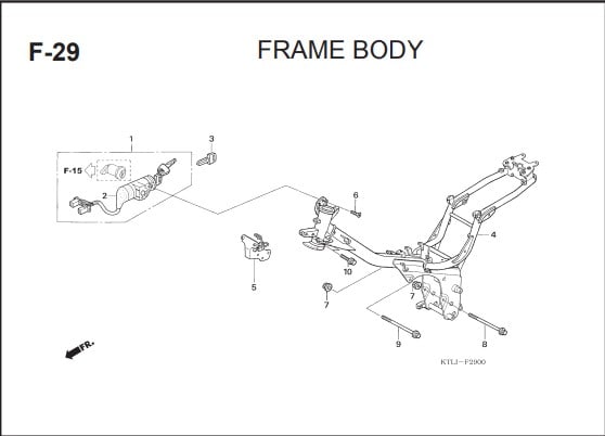 Katalog Suku Cadang Honda Supra FIT X