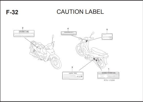 Katalog Suku Cadang Honda Supra FIT X