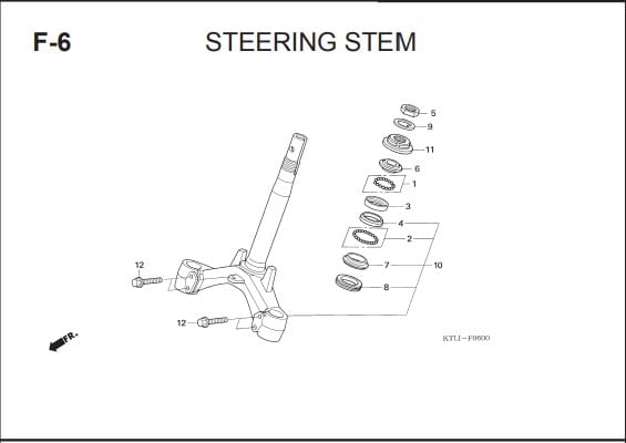 Katalog Suku Cadang Honda Supra FIT X