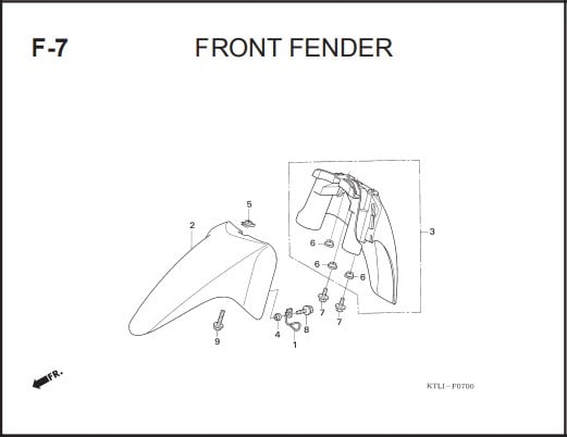 Katalog Suku Cadang Honda Supra FIT X