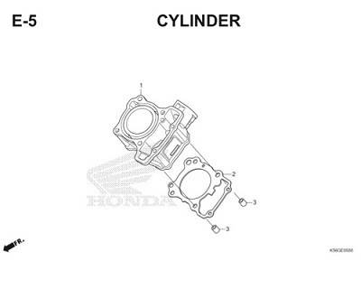 Katalog Suku Cadang Honda Supra GTR 150 K56F