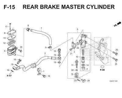 Katalog Suku Cadang Honda Supra GTR 150 K56F