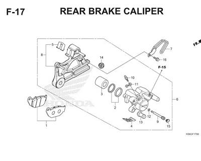 Katalog Suku Cadang Honda Supra GTR 150 K56F