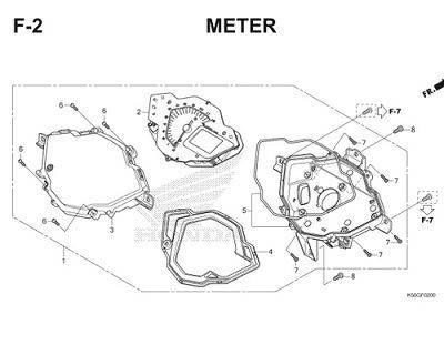 Katalog Suku Cadang Honda Supra GTR 150 K56F