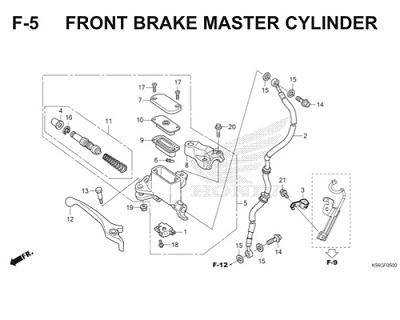 Katalog Suku Cadang Honda Supra GTR 150 K56F