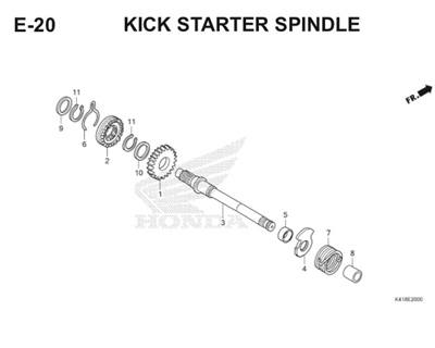 Katalog Suku Cadang Honda Supra X 125 FI K41