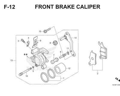 Katalog Suku Cadang Honda Supra X 125 FI K41