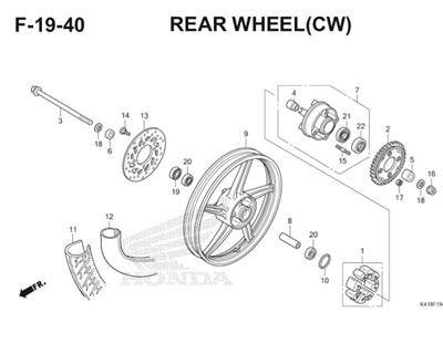 Katalog Suku Cadang Honda Supra X 125 FI K41