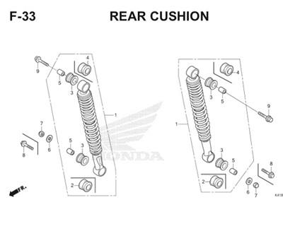 Katalog Suku Cadang Honda Supra X 125 FI K41